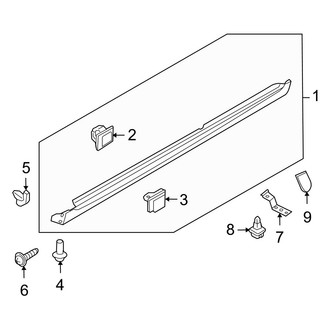 Hyundai OE - Pillars, Rocker & Floor - Exterior Trim
