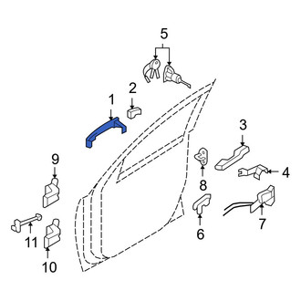 Hyundai OE - Front Outer Exterior Door Handle