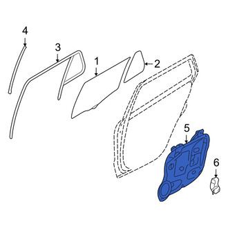 Hyundai OE - Rear Left Door Panel Carrier