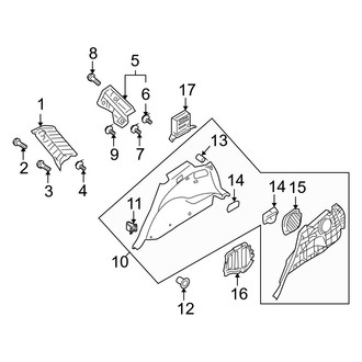 Hyundai OE - Quarter Panel - Interior Trim