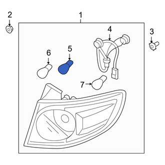 Hyundai OE - Upper Tail Light Bulb