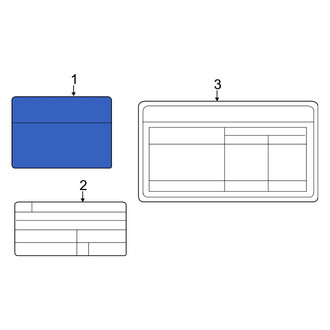 Hyundai OE - A/C System Information Label
