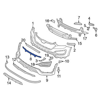 Hyundai OE - Front Lower Grille