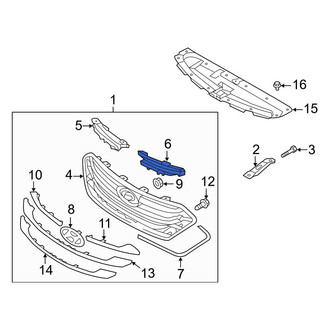 Hyundai OE - Left Grille Bracket