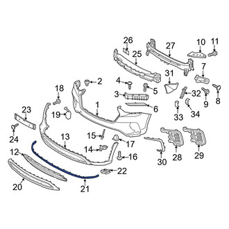 Hyundai OE - Front Valance Panel