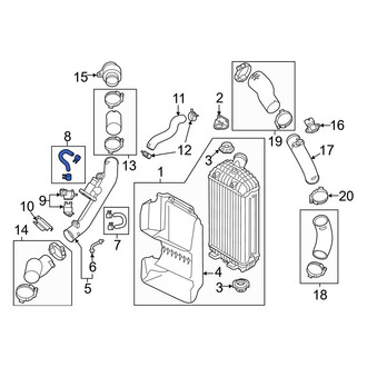 Hyundai OE - Turbocharger Oil Line