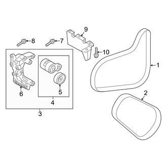 Hyundai OE - Cooling - Belts & Pulleys