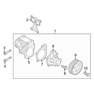 Hyundai OE - Cooling - Water Pump (2.4L)