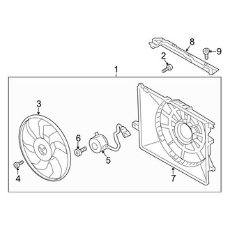 Hyundai OE - Cooling Fan