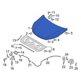 Hyundai OE - Front Hood Panel