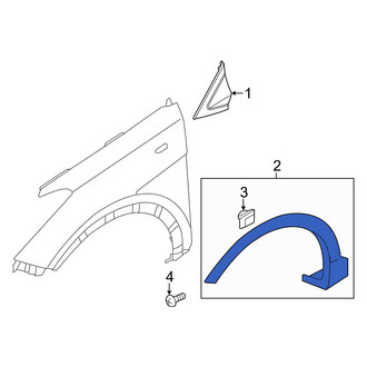 Hyundai OE - Rear Left Wheel Arch Molding