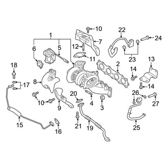 Hyundai OE - Engine / Transaxle - Turbocharger & Components