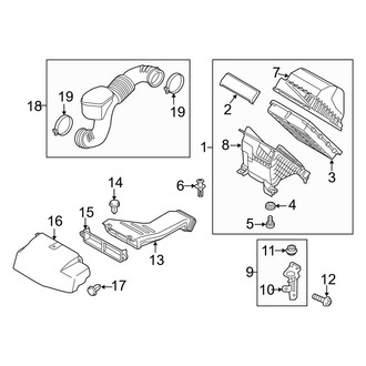 Hyundai OE - Engine - Air Intake (2.4L)