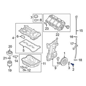 Hyundai OE - Engine Crankshaft Pulley Bolt