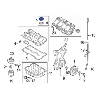 Hyundai OE - Engine Oil Filler Cap