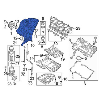 Hyundai OE - Engine Timing Cover