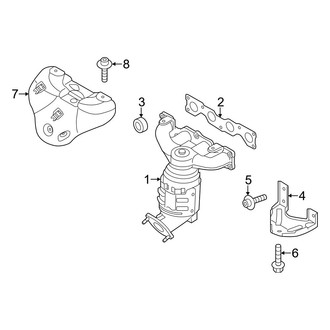Hyundai OE - Exhaust System - Manifold