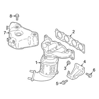 Hyundai OE - Exhaust System - Manifold