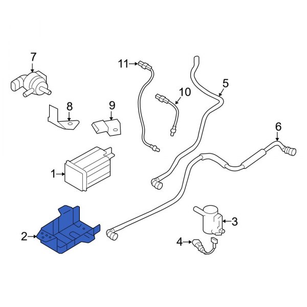 Vapor Canister Bracket