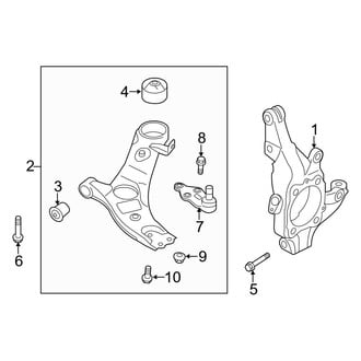 Hyundai OE - Front Suspension - Suspension Components