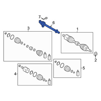Hyundai OE - Front CV Intermediate Shaft