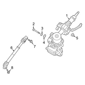 Hyundai OE - Steering Column Assembly