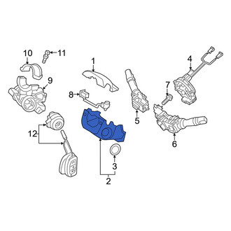 Hyundai OE - Lower Steering Column Cover