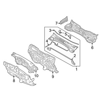 Hyundai OE - Cowl (Base / 2.0T)