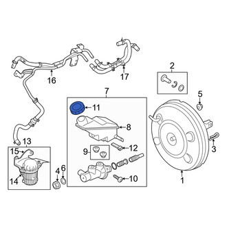 Hyundai OE - Brake Master Cylinder Reservoir Cap