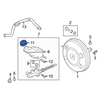 Hyundai OE - Brake Master Cylinder Reservoir Cap