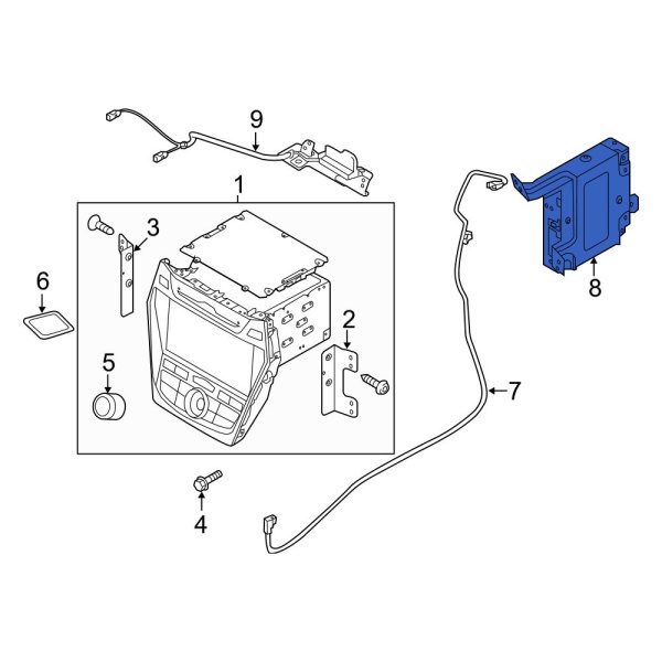 GPS Navigation Control Module