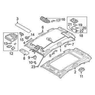 Hyundai OE - Roof - Interior Trim