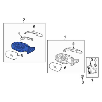 Hyundai OE - Front Left Door Mirror