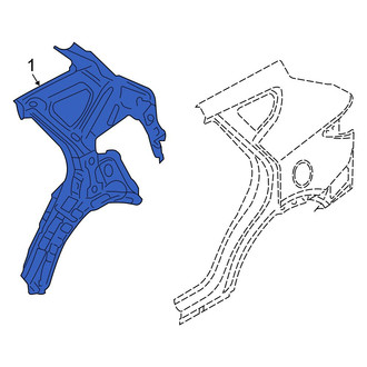 Hyundai OE - Rear Right Outer Quarter Panel