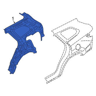 Hyundai OE - Rear Left Quarter Panel