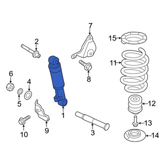 Hyundai OE - Rear Suspension Shock Absorber
