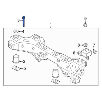 Hyundai OE - Rear Suspension Crossmember Bolt