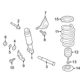 Hyundai OE - Rear Suspension - Shocks & Components (AWD)