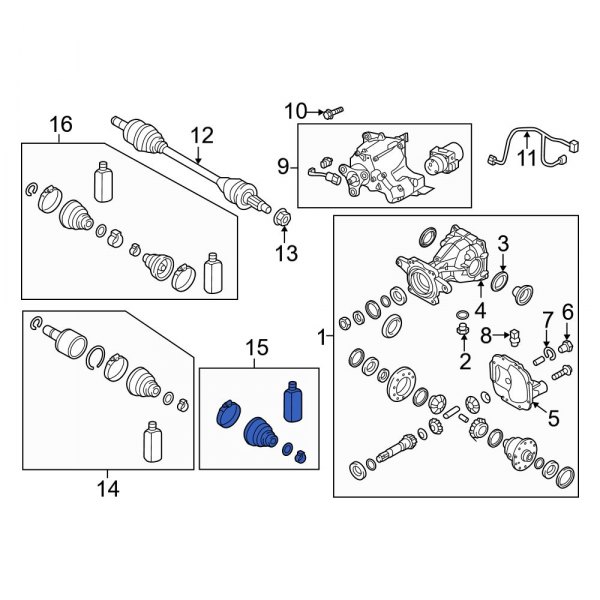 CV Joint Boot Kit