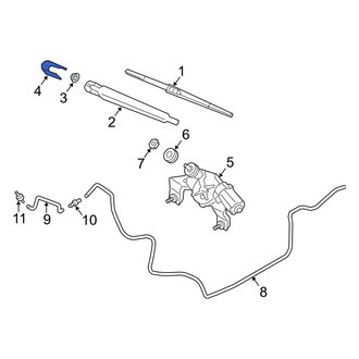Hyundai OE - Wiper Arm Cap