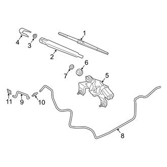 Hyundai OE - Lift Gate - Wiper & Washer Components (Base / 2.0T)