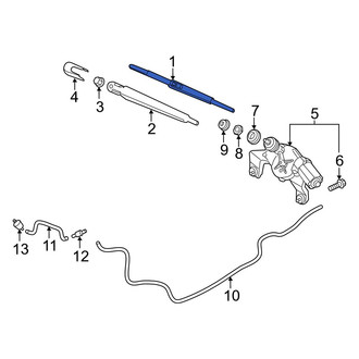 Hyundai OE - Rear Wiper Blade