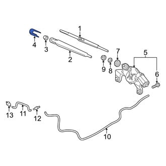 Hyundai OE - Wiper Arm Cap