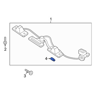 Hyundai OE - License Plate Light Bulb