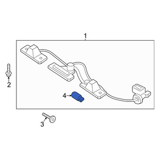 Hyundai OE - License Plate Light Bulb