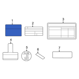 Hyundai OE - A/C System Information Label