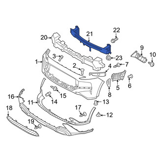 Hyundai OE - Front Bumper Impact Bar