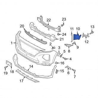 Hyundai OE - Front Right Brake Air Duct