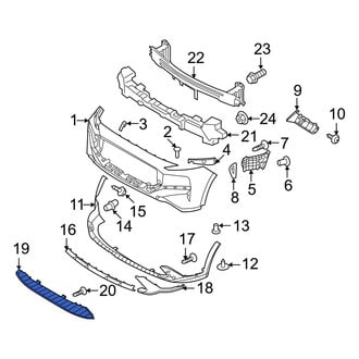 Hyundai OE - Front Lower Grille