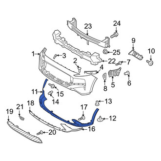 Hyundai OE - Front Lower Bumper Cover